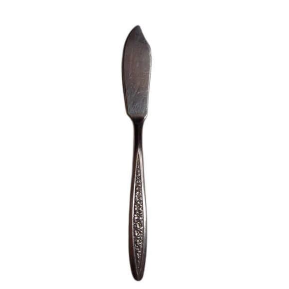 Customcraft Butter Knife CUS5 Superior International Petal Lane 1 Stainless - Picture 1 of 7